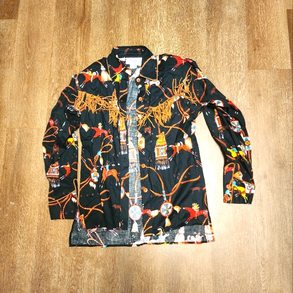 Robellas Native American print vintage skirt set - Picture 1 of 15